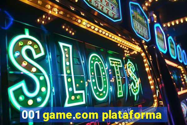 001 game.com plataforma